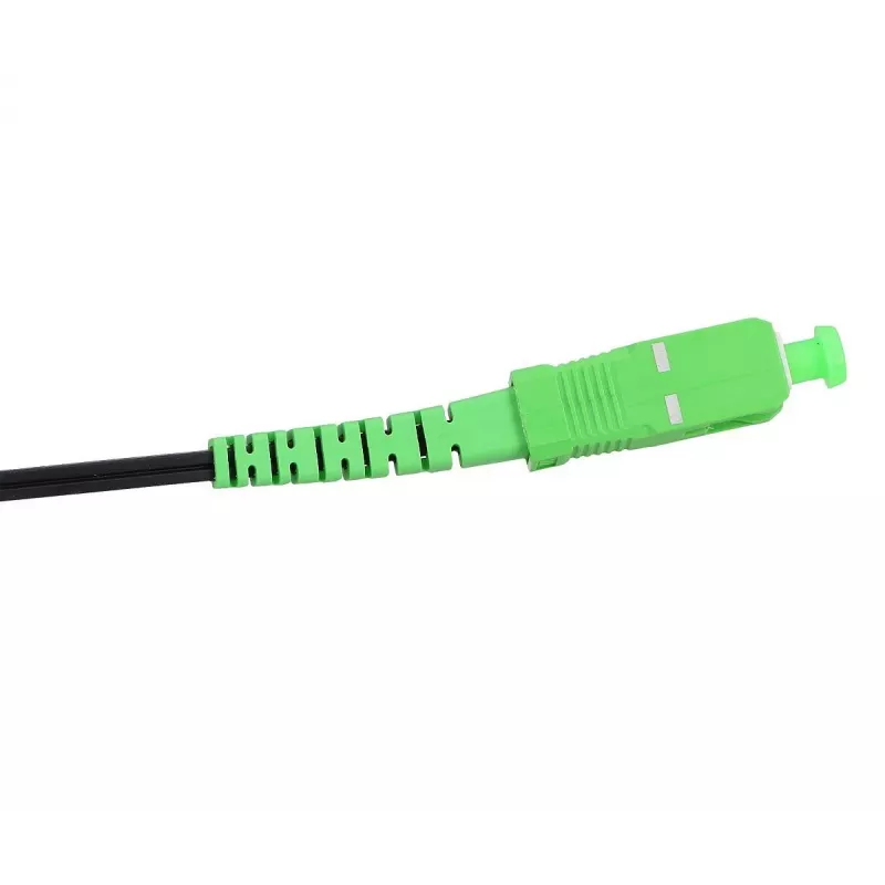 Glasvezelkabel Extralink EX.19348 15 m SC–SC FTTH G.657.A2 zwart/groen