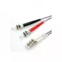 Glasvezel-jumperkabel ROLINE 50/125µm LC/ST OM4 lila 2 m