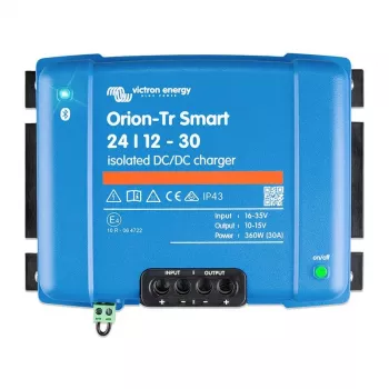 DC-DC-oplader Victron Energy Orion-Tr ORI241236120 24V naar 12V 30A geïsoleerd