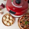 Pizzamaker Petra PT5666VDE Bella Pizza 1200 W antiaanbaklaag, tafel-pizzaoven
