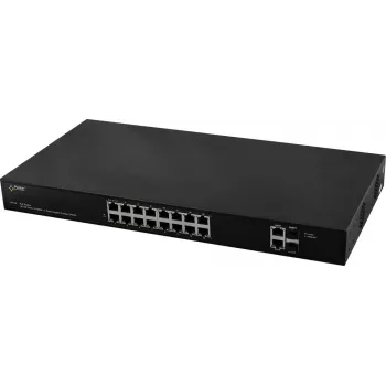 PULSAR SF116 netwerkswitch managed Fast Ethernet (10/100) Power over Ethernet (PoE) 1U zwart