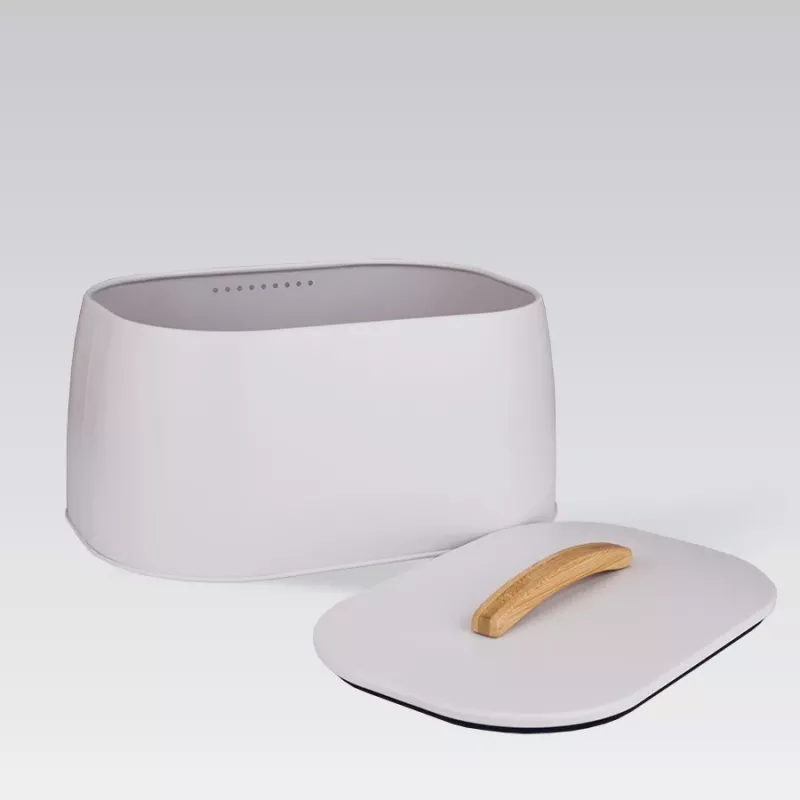Broodtrommel Maestro MR-1675-BEIGE beige broodbewaarcontainer