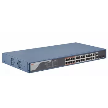 Netwerkswitch Hikvision DS-3E1326P-EI – 26 poorten, 14,8 Gbit/s switchingcapaciteit