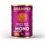 CHAMPER Coat & Skin Monoprotein rund - natvoer voor honden - 400g