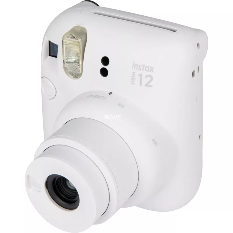 Instantcamera Fujifilm Instax Mini 12 wit — 86×54 mm prints, 60 mm brandpuntsafstand, AA-batterij