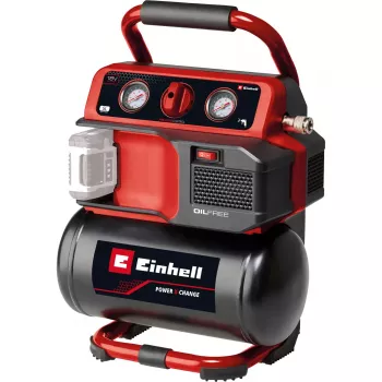 Power X-Change accu-compressor TE-AC 18/75 Li OF-Solo, 18 volt (zwart/rood, zonder accu en oplader)