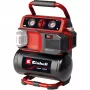 Power X-Change accu-compressor TE-AC 18/75 Li OF-Solo, 18 volt (zwart/rood, zonder accu en oplader)