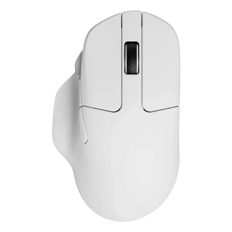 Ambidextere draadloze optische muis Keychron M7-A24 30000 DPI RF draadloos Bluetooth USB-C wit