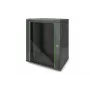 DIGITUS Dynamic Basic DN-19 16-U-EC-SW - kast - netwerkkast - geschikt voor wandmontage - RAL 9005 - 16U - 48,3 cm (19 inch)