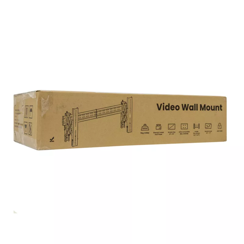 TV-muurbeugel SBOX LVW02-48T voor 37–70 inch schermen, max. 70 kg, VESA tot 800×400
