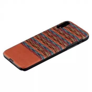 Smartphonehoesje man and wood voor iPhone XR — Browny Check zwart beschermhoes
