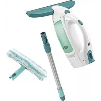 Leifheit raamwisser Glass Cleaner Dry&Clean met handgreep en wisservor 51003
