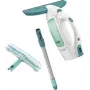 Leifheit raamwisser Glass Cleaner Dry&Clean met handgreep en wisservor 51003