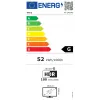 Sharp 43HP6265E TV Google UHD Zwart