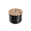 Lanberg LCF5-21CU-0305-BK Cat5e F/UTP installatiekabel voor buiten, massief koper, 305 m, zwart