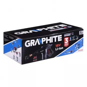 Graphite 58G083 hogedrukreiniger Compact Battery 170 l/h grijs