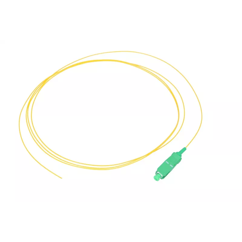 Pigtail Extralink SC/APC singlemode G.657.A1 900 µm FTTH 2 m