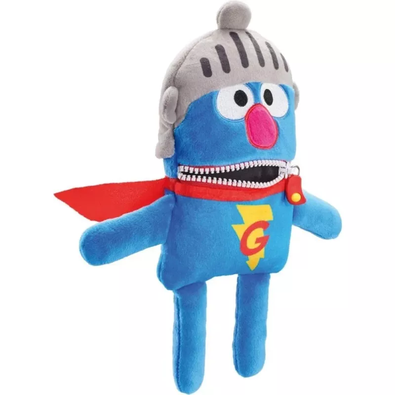 Sesame Street: Sorgenfresser Super-Grobi, knuffel 34 cm