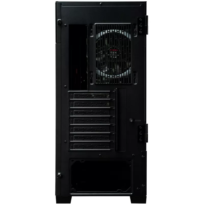 Enermax K8 - midi tower - pc - zwart - ATX - micro ATX - Mini-ITX - SPCC - gehard glas - gaming (ECA-EK8-BB-ARGB)
