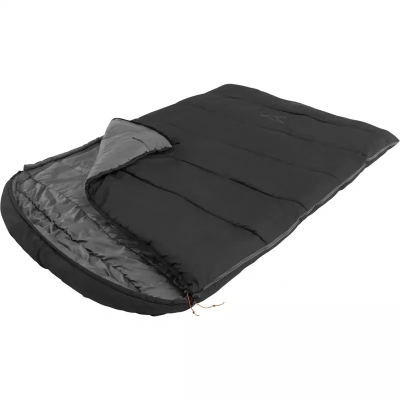 Slaapzak Easy Camp 240209 volwassenen microvezel Oxford polyester zwart