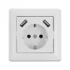 Stopcontact 2 x USB + CEE 7/3 DeLOCK 11473