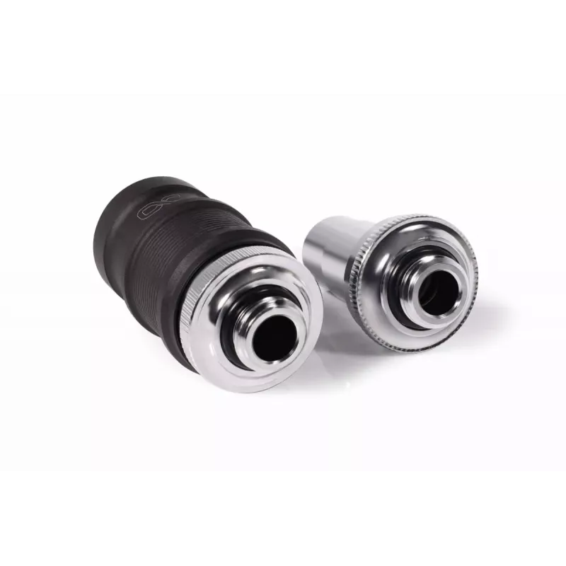 Waterblok-adapter Aquatuning GmbH 13876 messing nikkel kunststof zwart chroom