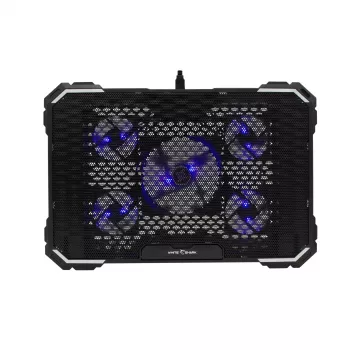 Laptop-koelpad White Shark GCP-20 Ice Ghost — licht, duurzaam, model ICE-GHOST