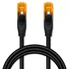 Ethernet-patchkabel QOLTEC CAT6, 2×RJ45, 20 m, zwart