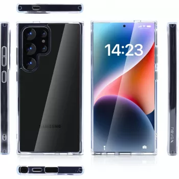 StyleShell SHOCKFlex, telefoonhoesje transparant, Samsung Galaxy S24 Ultra