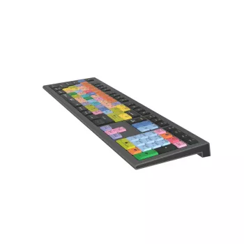 Toetsenbord Logickeyboard LKB-LOGXP2-A2M-UK universeel USB QWERTY UK Engels zwart
