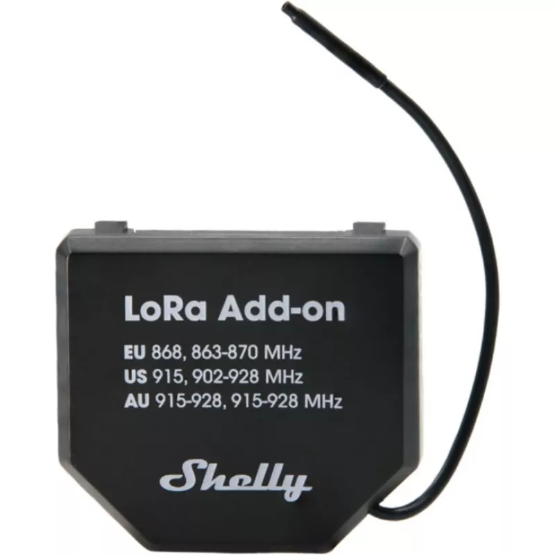 LoRa add-on Shelly LoRa add-on voor IoT-connectiviteit, merk Shelly (model Shelly_LoRa_Add-on)