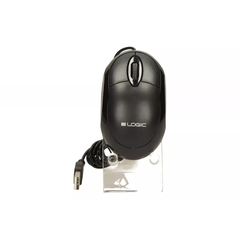Logic Lm-11 - muis - optisch - bedraad - USB - zwart