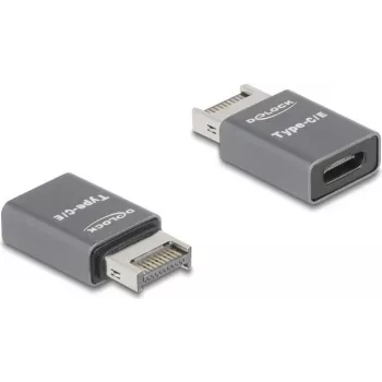 Kabel gender changer DeLOCK 67234 USB Type-E naar USB Type-C Grijs