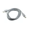 USB 2.0 A-stekker naar B-stekker kabel, 1,8 m, grijs