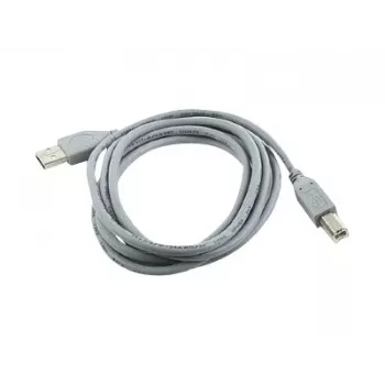 USB 2.0 A-stekker naar B-stekker kabel, 1,8 m, grijs