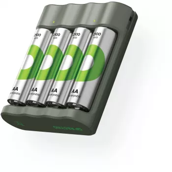 Batterijoplader GP B441 voor NiMH AA- en AAA-accu's