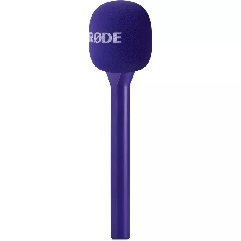 Microfoonhoes (paars) voor Rode Interview GO Lavalier-kit – accessoire popfilter/windkap
