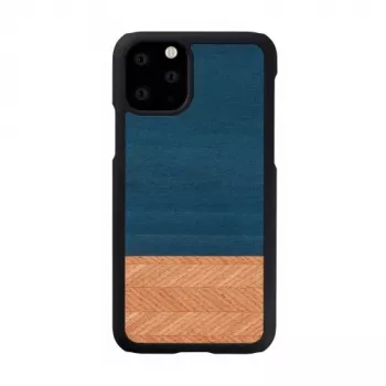 Smartphonehoesje man and wood voor iPhone 11 Pro – denim-zwart