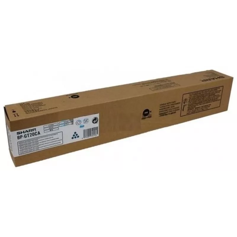 Sharp BP-GT20CA - toner cyaan - voor BP10C20 / BP20C20 / BP20C25