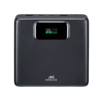 Powerbank Rivacase VA1091 — 25800 mAh, totale uitgangsvermogen 100 W, USB-aansluitingen