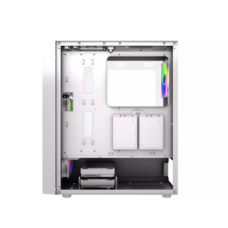 PC-behuizing Midi-Tower Fornax 4300 ATX wit