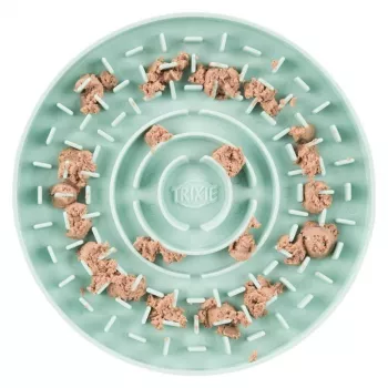Likplaat Trixie Junior 15 cm — hondenlikbak, groen, 15 cm diameter, junior, 200 g