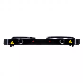 Esperanza EKH014K elektrische kookplaat 2 zones, zwart