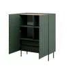 Rek cama meble ONDA ONDA 98×45×127 cm groen, staande wandkast