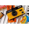 Compacte filmcamera Kodak F9 135 mm ISO 200-400 zwart geel