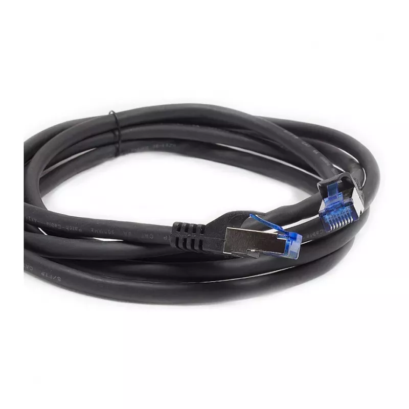 Good Connections Cat.6A patchkabel SmartFLEX HF zwart 1,5m