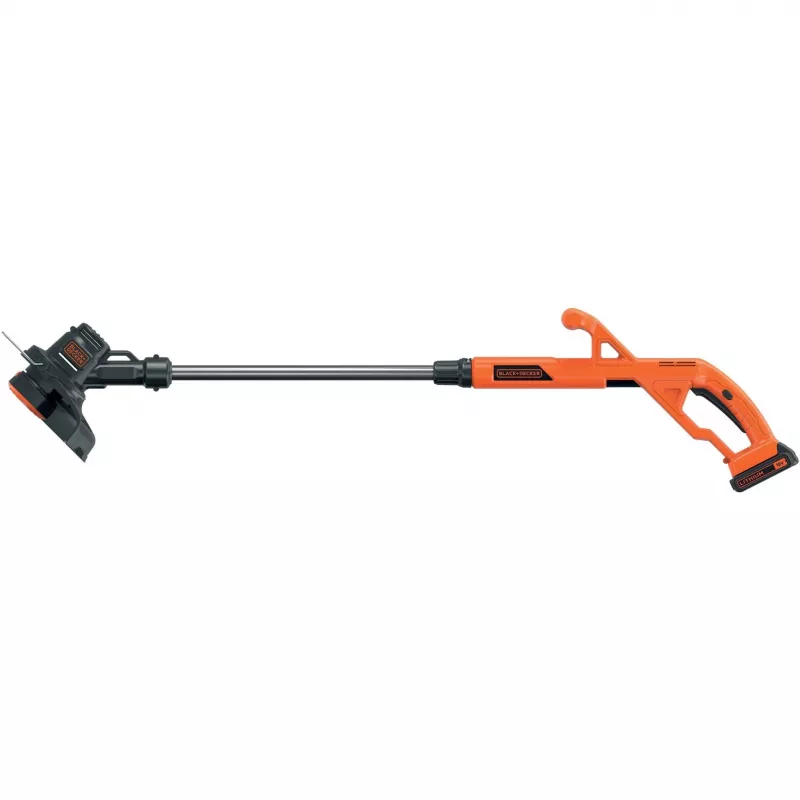 Black+Decker ST1823 accu-grastrimmer 18 V, 25 cm, 1,5 Ah Li-ion, telescopische steel, oranje/zwart