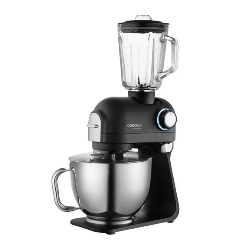 Staafmixer Concept RM8000 - 1200 W keukenmachine, zwart
