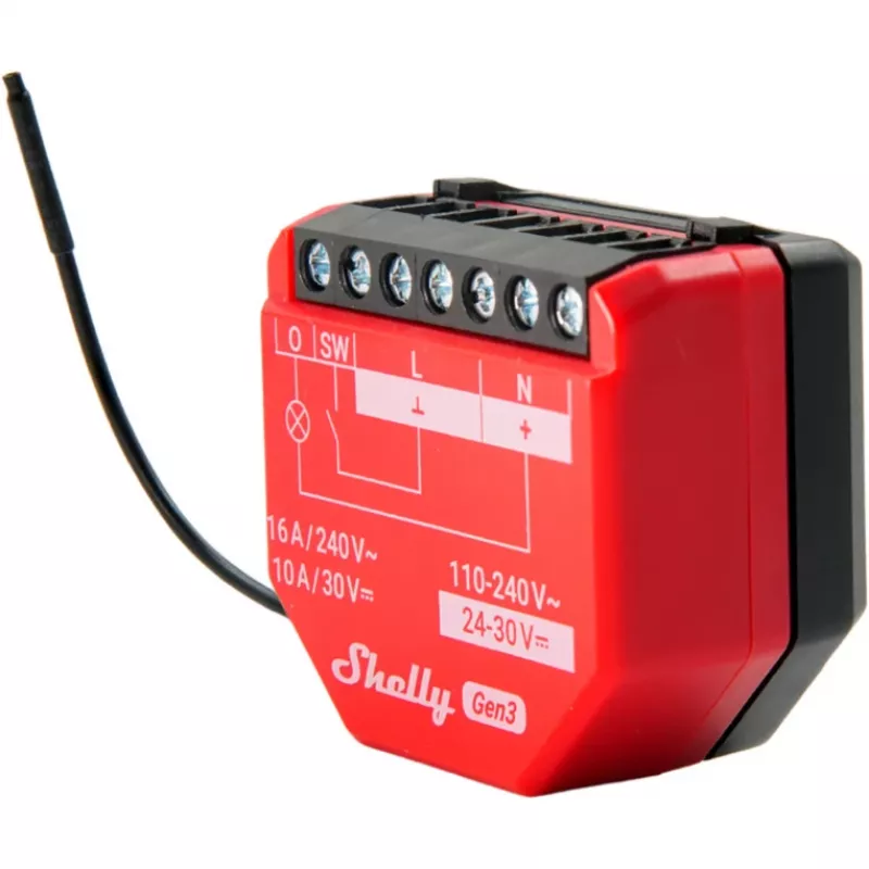 LoRa add-on Shelly LoRa add-on voor IoT-connectiviteit, merk Shelly (model Shelly_LoRa_Add-on)