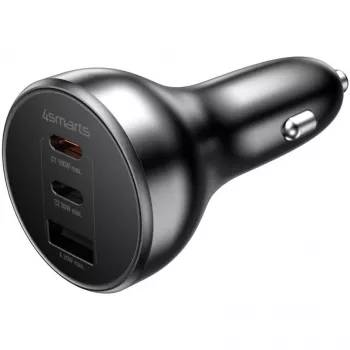 4smarts autolader VoltRoad Ultimate 160W zwart (541224)